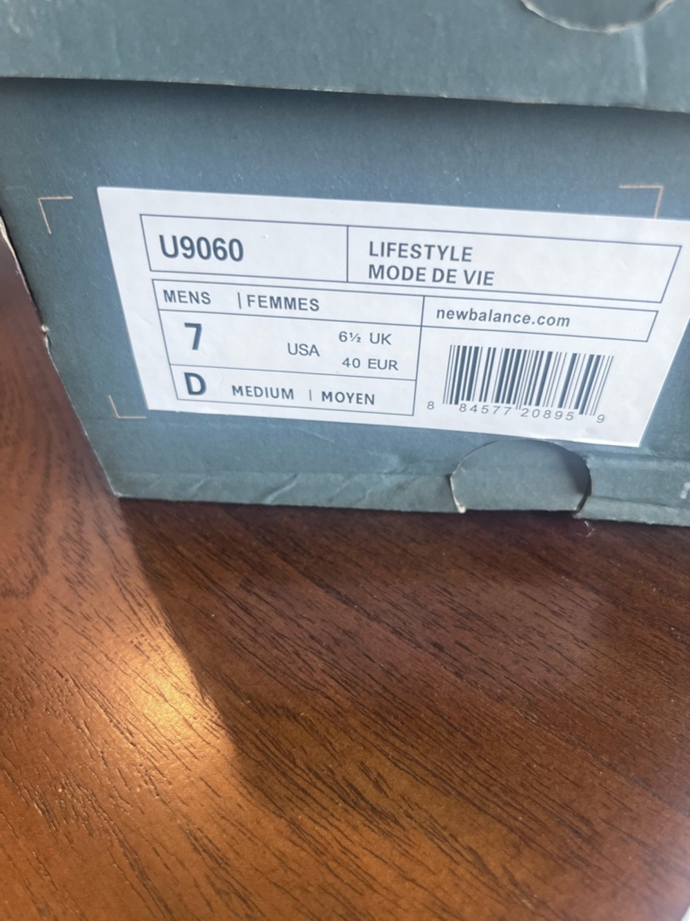 New Balance 9060 Cherry Blossom Athletic Shoes - Picture 6 of 8